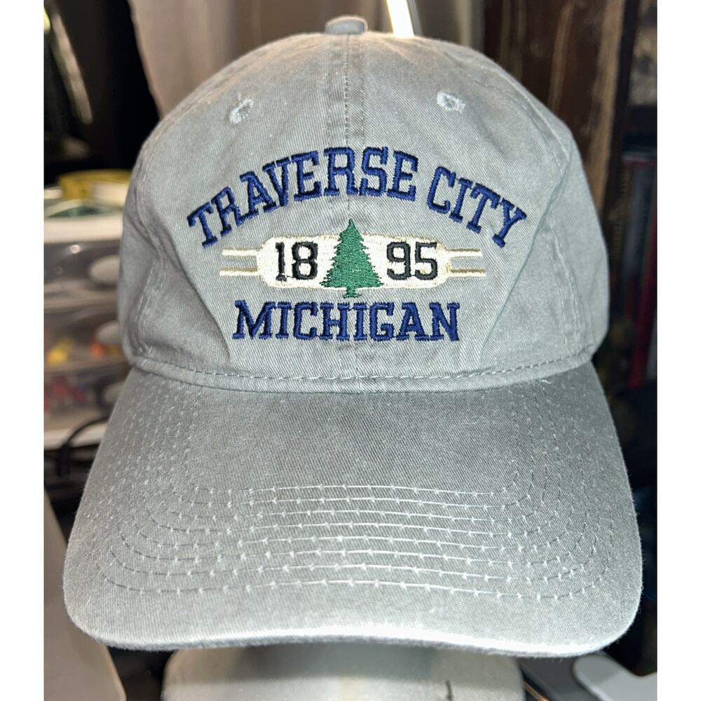 Traverse City Michigan Youth Strap back Hat Dad Cap